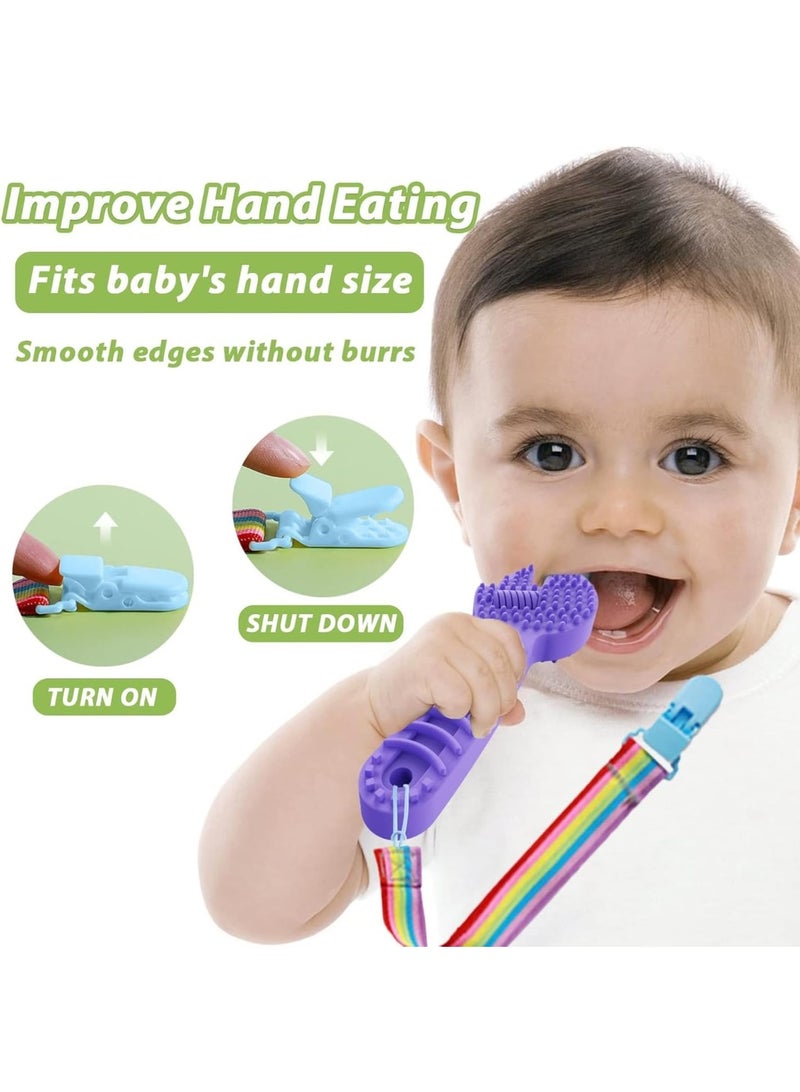 Baby Teething Toys Set – 8 Pieces, Multicolor, Safe for Babies - Image 3